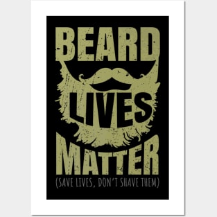 Beard Lives Matter Posters and Art